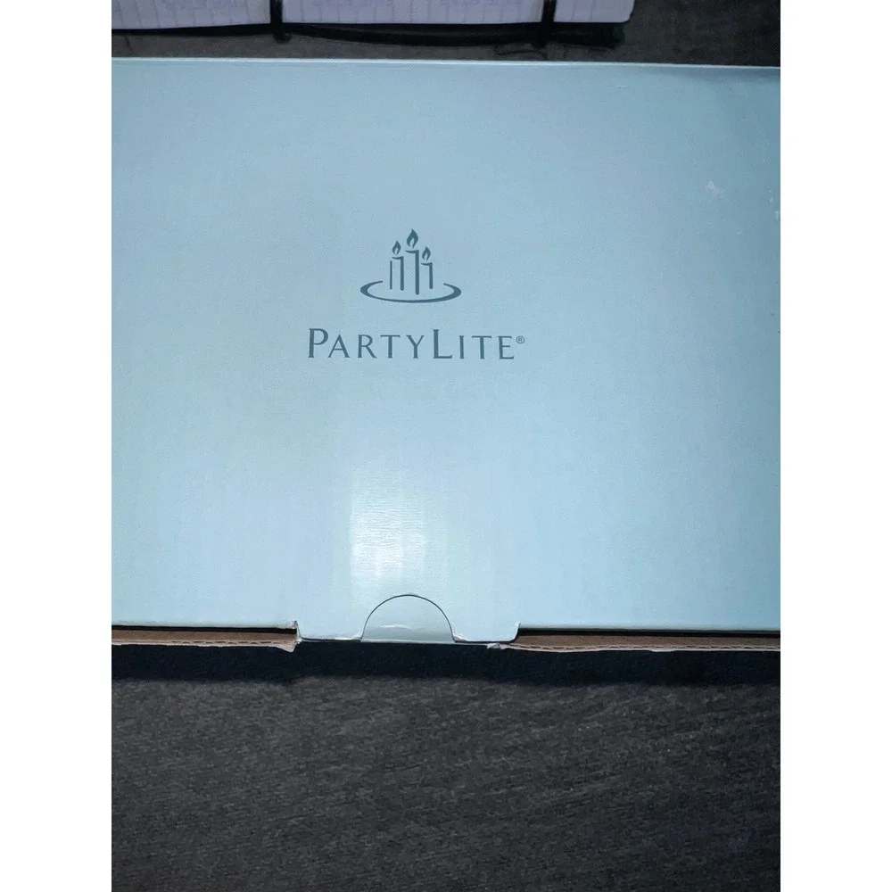 PartyLite Polar Pals Snowball Votive Holder P90304 Penguin Winter Decor Grey‎